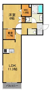 アーバンドゥエル妙蓮寺【2階】の間取り