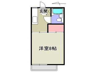 セイワハイツA【2階】の間取り