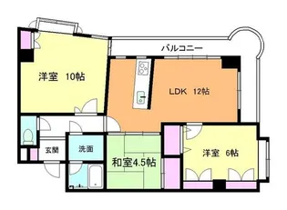 AXIS【4階】の間取り