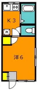 メープルコート【1階】の間取り