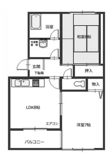 トキワタウン【1階】の間取り
