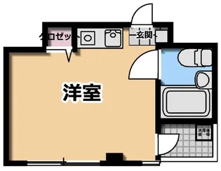 レジデンスサイトー【3階】の間取り