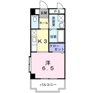 カーサ ユー【6階】の間取り