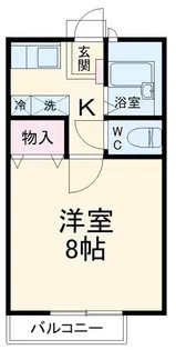 ソレアード・カピターレ【2階】の間取り