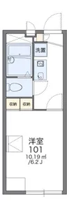 レオパレスミドリノ【1階】の間取り
