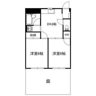 JUNプレジ秋津【2階】の間取り