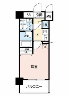 ハーモニーレジデンス羽田WEST【6階】の間取り