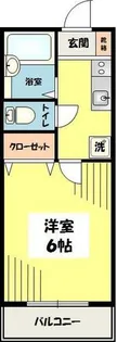 キャッスルタツミ【3階】の間取り