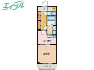 Divine Light【2階】の間取り