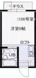 プラザ成城【1階】の間取り