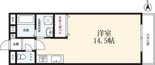 ユーミー伊勢【3階】の間取り