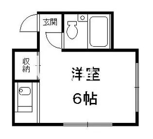 リバーサイド伏見【2階】の間取り