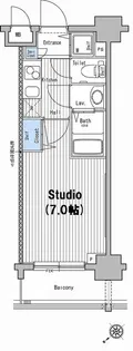 グランド・ガーラ池袋【14階】の間取り