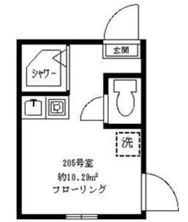 ティ・アーモ若宮【2階】の間取り