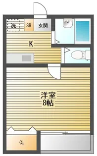 フォレストラブ【1階】の間取り