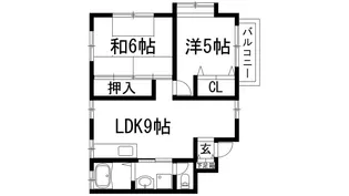 北斗ビル【3階】の間取り