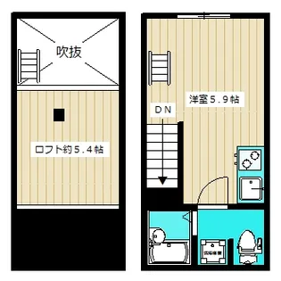 プルミエール大森西【2階】の間取り