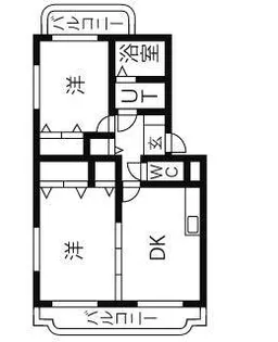 ユーミーリオプレットIII【1階】の間取り