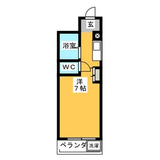 サンコウ草深【2階】の間取り