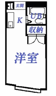 福山アパート【2階】の間取り
