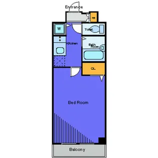 OLIO北千束【2階】の間取り