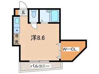 セントヤマト徳丸C館【1階】の間取り