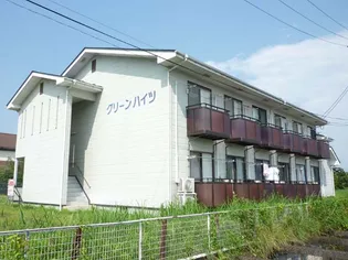 グリーンハイツ【1階】の外観