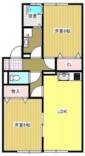 ヴィラージュ コヒジ【1階】の間取り