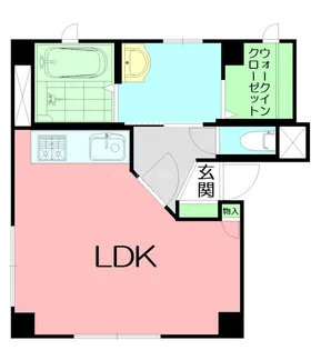 大門ビル【3階】の間取り