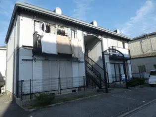 兵庫県明石市魚住町清水【アパート】の外観