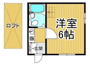サンパレス21甲子園北【1階】の間取り