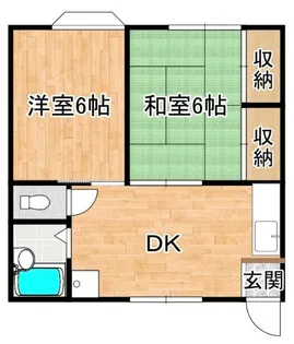 新潟県長岡市三ツ郷屋1【アパート】の間取り