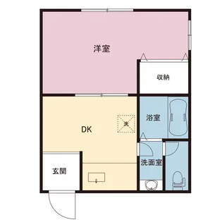 青葉荘【1階】の間取り