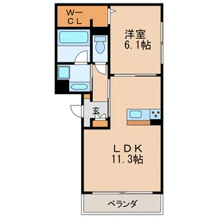 Raffino【3階】の間取り