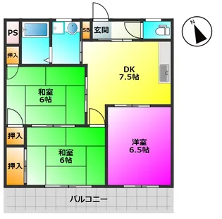 ドエル24【2階】の間取り