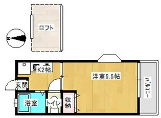 タマリクス【1階】の間取り