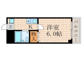 グリュ-ネバルト桃山【4階】の間取り