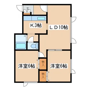 ファミーユ【2階】の間取り