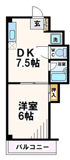 東京都府中市住吉町1【マンション】の間取り