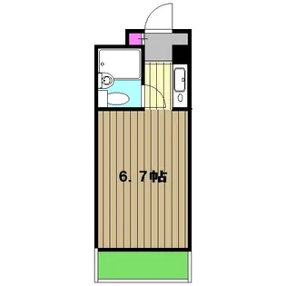 パレドール吉祥寺【1階】の間取り