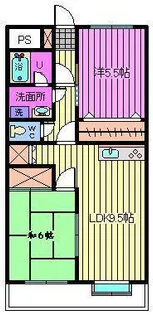 西沢マンション【3階】の間取り