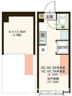 ステラIII【2階】の間取り