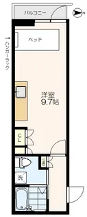 ウィンコーポ池袋【2階】の間取り