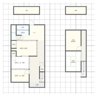 静岡県静岡市清水区蒲原4【一戸建】の間取り