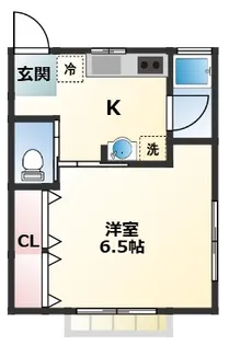 トラスティ立花【2階】の間取り