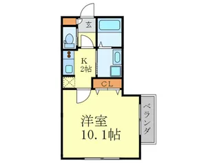 エルファロ【2階】の間取り