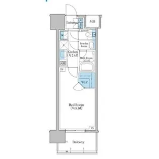 愛知県名古屋市東区泉1【マンション】の間取り