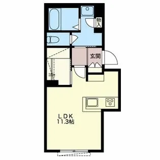 DOLCE DUE【1階】の間取り