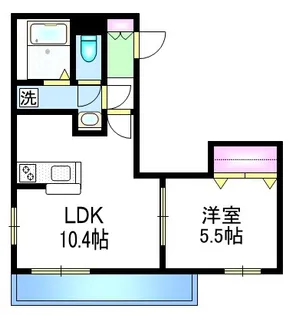 東京都豊島区西池袋2【マンション】の間取り