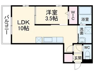 プレミール【1階】の間取り